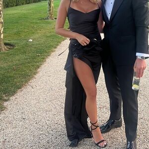 Elegant Black Evening Gown